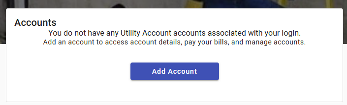 Add Account - 1st Login
